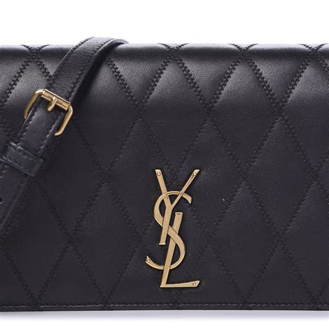 angie chain bag ysl|SAINT LAURENT Lambskin Diamond Quilted Angie Chain Bag.